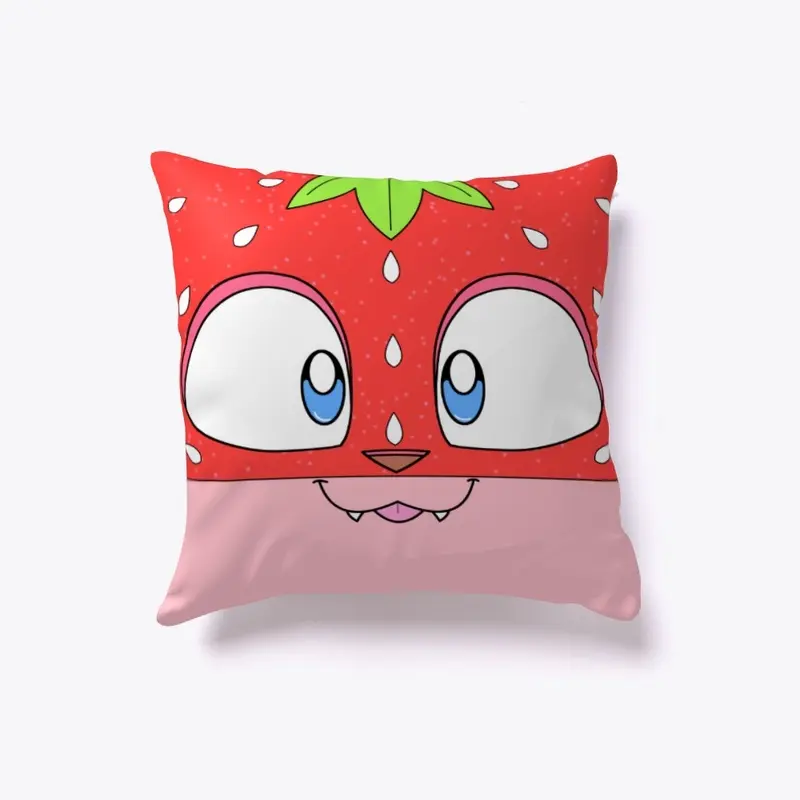 Natukat Strawberry Pillow